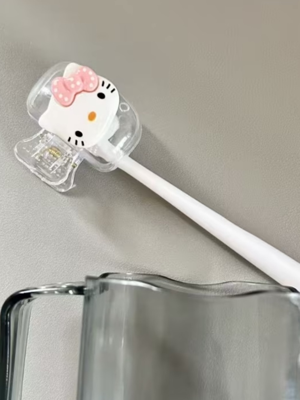 Hello Kitty Toothbrush Clip Holder Storage Travel